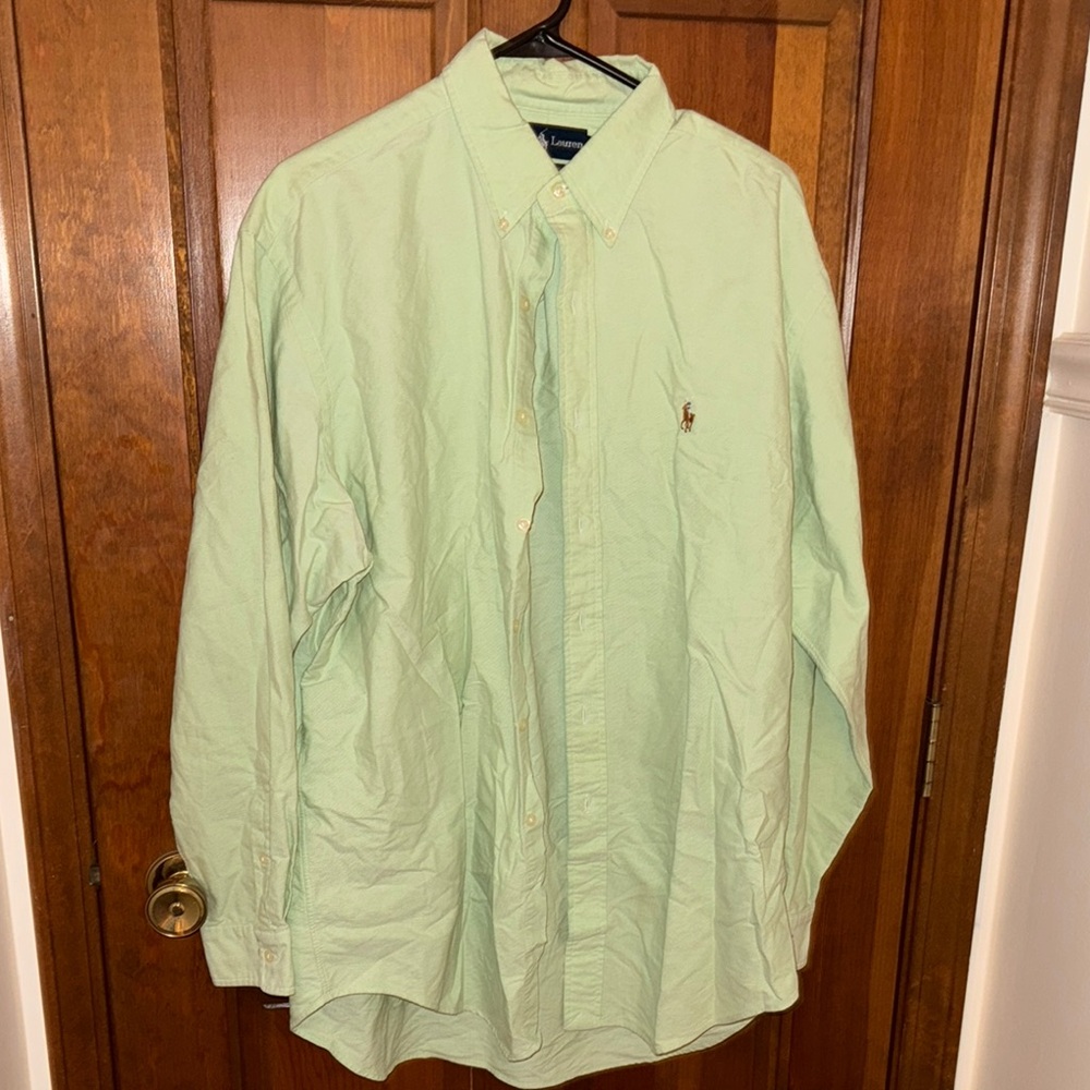 Ralph Lauren Mint Green Shirt
